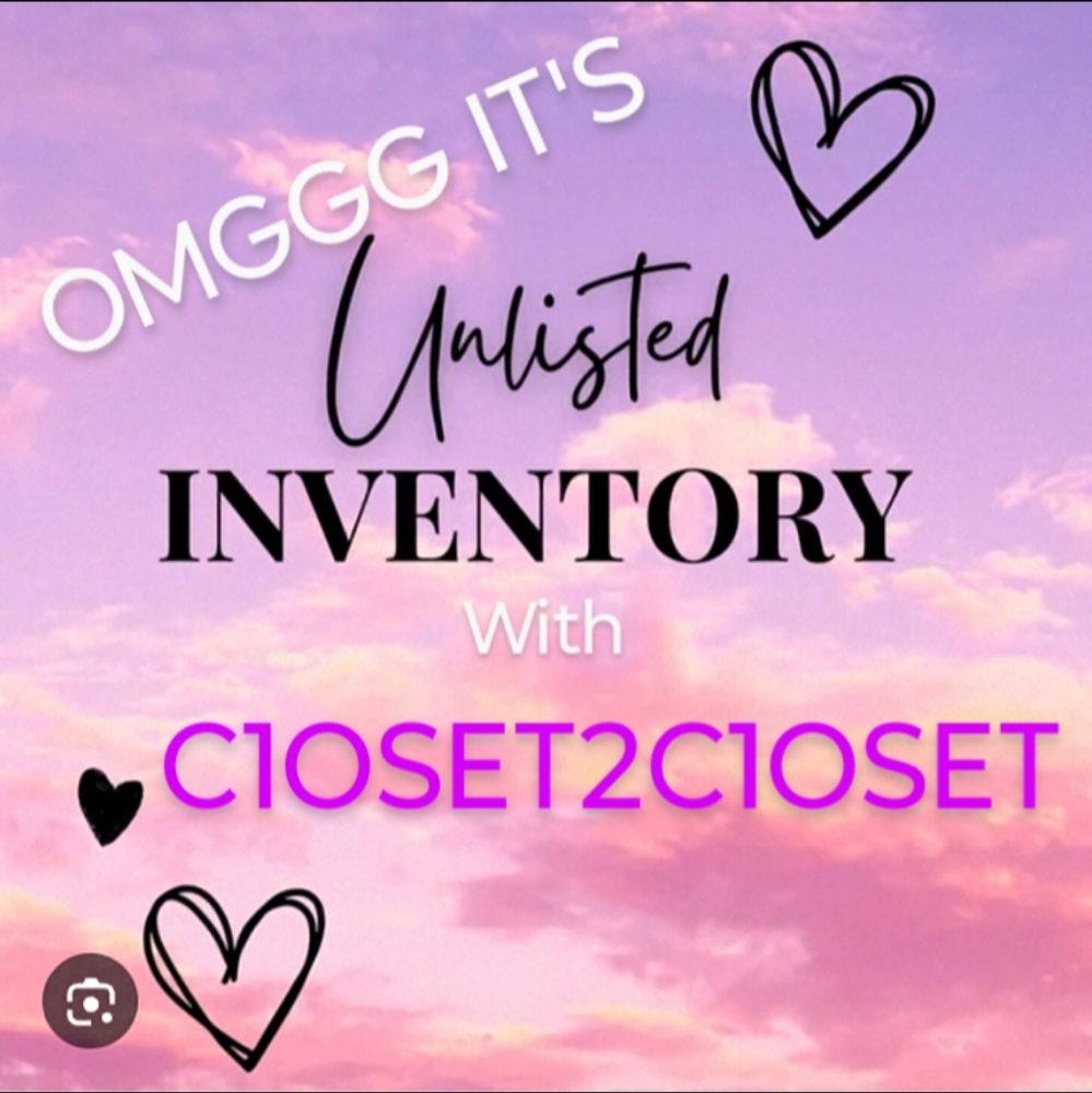 UNLISTED LIVE SHOW ITEMS "UNLISTED ITEMS" @c1oset2c1oset